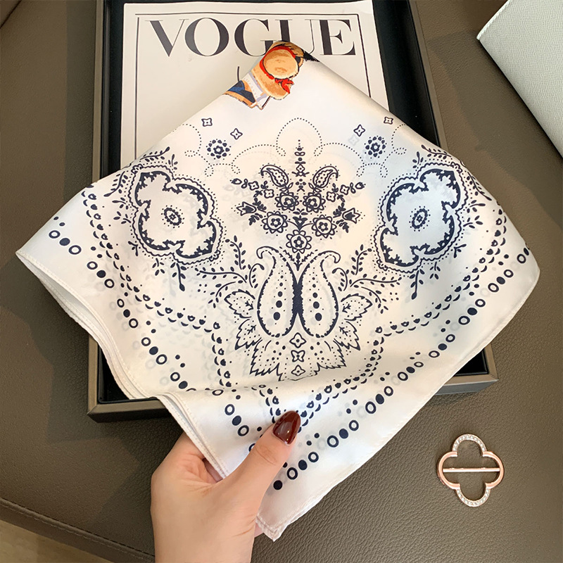 100% Mulberry Silk Scarf for W - đánh giá và giá Women Fashion Necktie