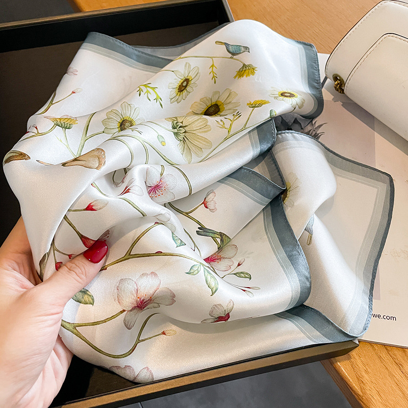 100% Nature Real Silk Square S - đánh giá và giá Women Fashion Necktie