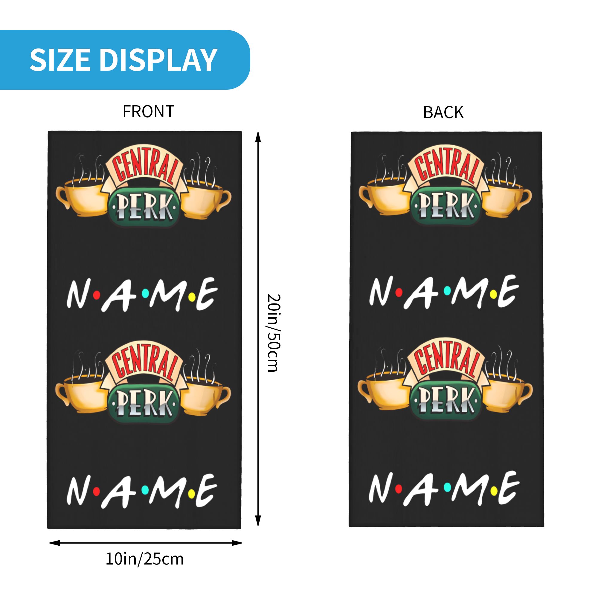 Friends TV Custom Name Bandana - đánh giá và giá Women Fashion Names