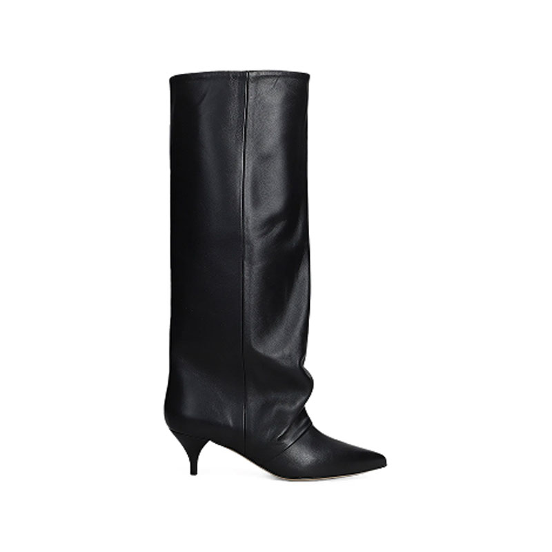 New Autumn and Winter Pointed  - đánh giá và giá Women'S Fashion Knee High Boots